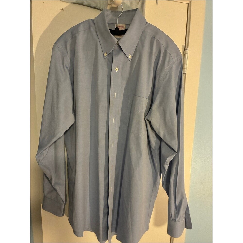 Brooks Brothers Pale Blue Button-Down Dress Shirt